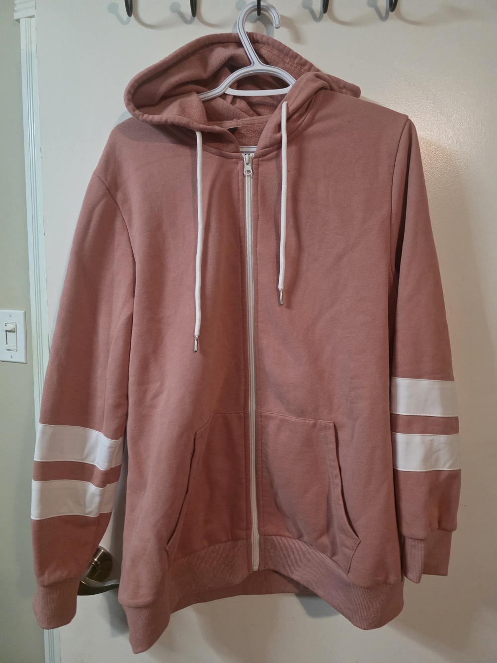 Women’s Crewneck Sweater in Dusty Pink
